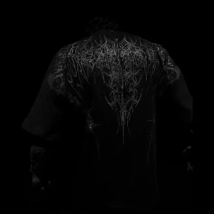 Breathedivinity Bone Splitter Oversized T Shirt MIDNIGHT 2.webp
