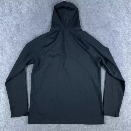 Breathedivinity Mens Large Black White Sweatshirt Slim Fit Hoodie 3.webp