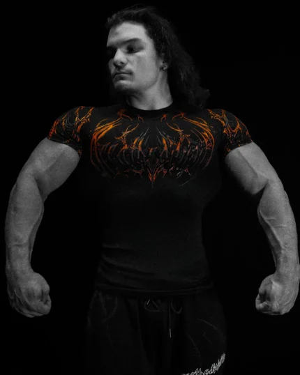Void Tech™ Corrupted Short sleeve Compression SCORCH 1.webp